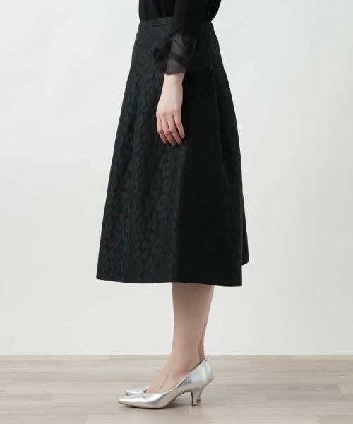 Leilian / レリアン ミニ・ひざ丈スカート | フレアスカート | 詳細5