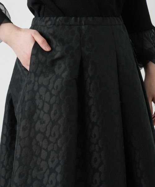 Leilian / レリアン ミニ・ひざ丈スカート | フレアスカート | 詳細7