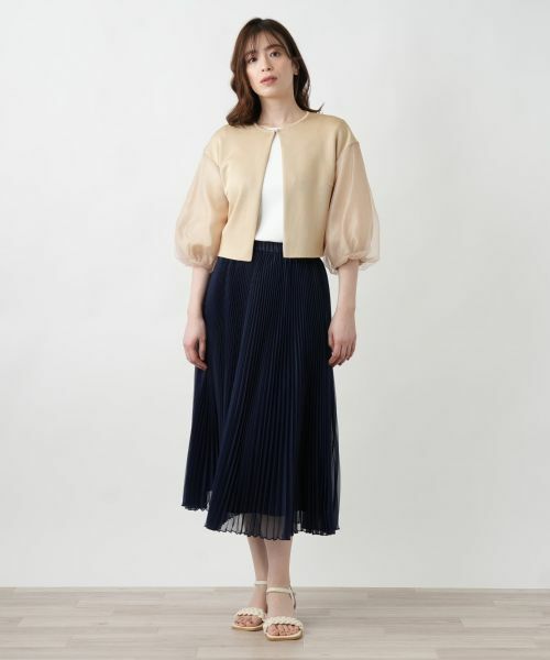 Leilian / レリアン ミニ・ひざ丈スカート | 【店舗人気】アコーディオンプリーツスカート | 詳細1