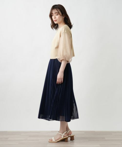 Leilian / レリアン ミニ・ひざ丈スカート | 【店舗人気】アコーディオンプリーツスカート | 詳細2