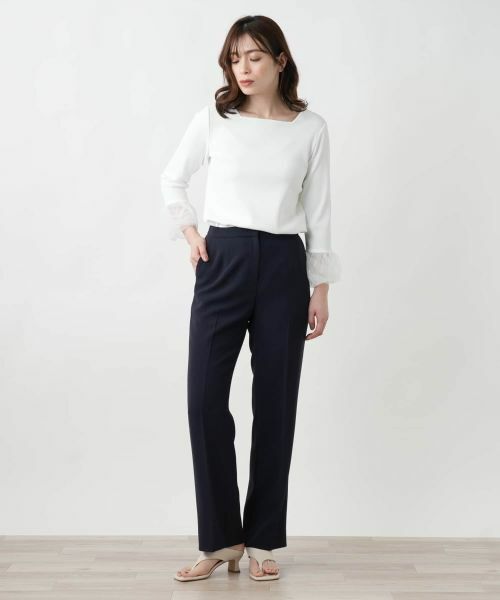 Leilian / レリアン その他パンツ | 【店舗人気】センタープレスパンツ | 詳細1