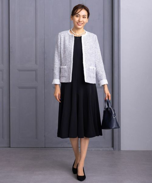 Leilian / レリアン テーラードジャケット | ジャケット(グレー)