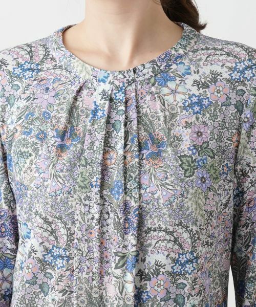 Leilian / レリアン カットソー | プリントクルーネックカットソー【BINDA】 | 詳細11