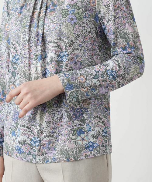 Leilian / レリアン カットソー | プリントクルーネックカットソー【BINDA】 | 詳細14