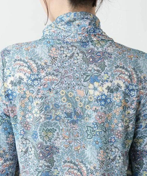 Leilian / レリアン カットソー | プリントハイネックカットソー【BINDA】 | 詳細11