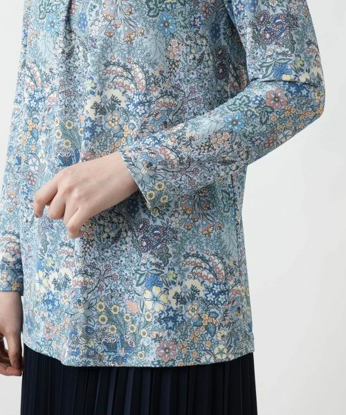 Leilian / レリアン カットソー | プリントハイネックカットソー【BINDA】 | 詳細12