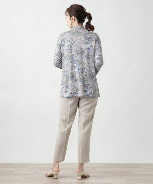 Leilian / レリアン カットソー | プリントハイネックカットソー【BINDA】 | 詳細3