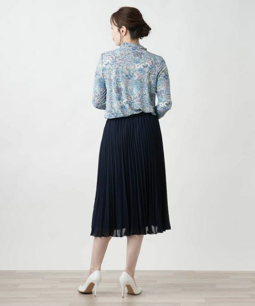 Leilian / レリアン カットソー | プリントハイネックカットソー【BINDA】 | 詳細6