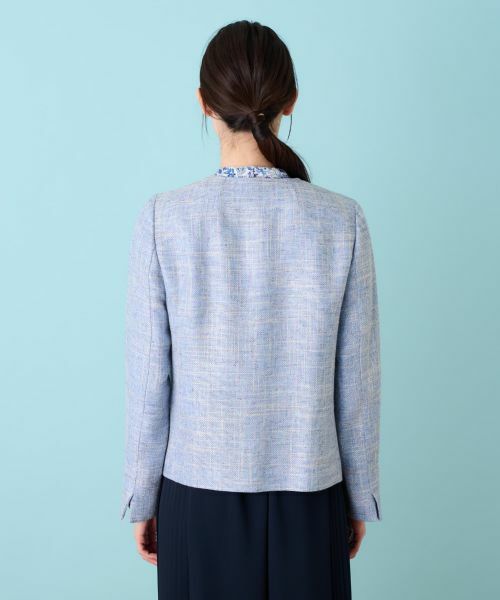 Leilian / レリアン テーラードジャケット | ノーカラージャケット | 詳細12