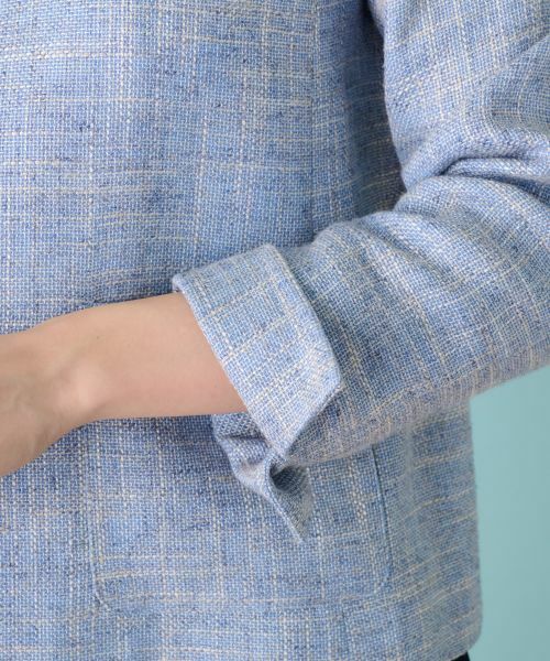 Leilian / レリアン テーラードジャケット | ノーカラージャケット | 詳細16