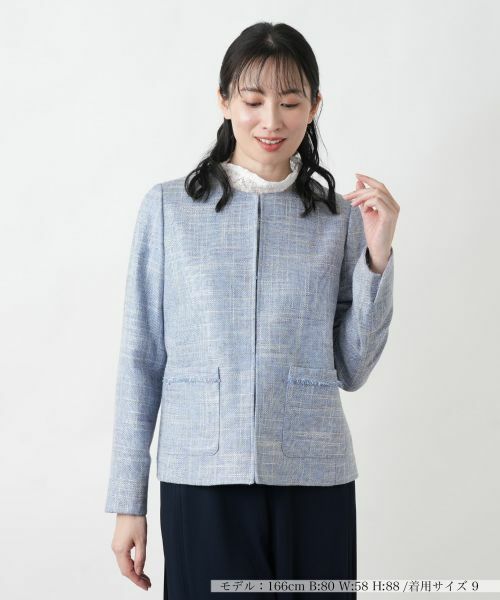 Leilian / レリアン テーラードジャケット | ノーカラージャケット | 詳細21