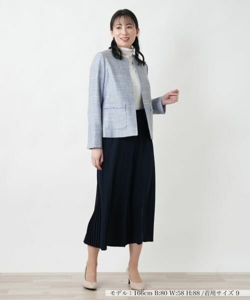 Leilian / レリアン テーラードジャケット | ノーカラージャケット | 詳細22