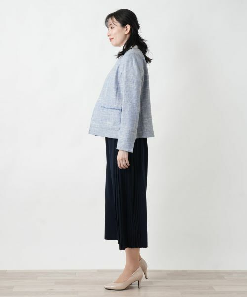 Leilian / レリアン テーラードジャケット | ノーカラージャケット | 詳細23