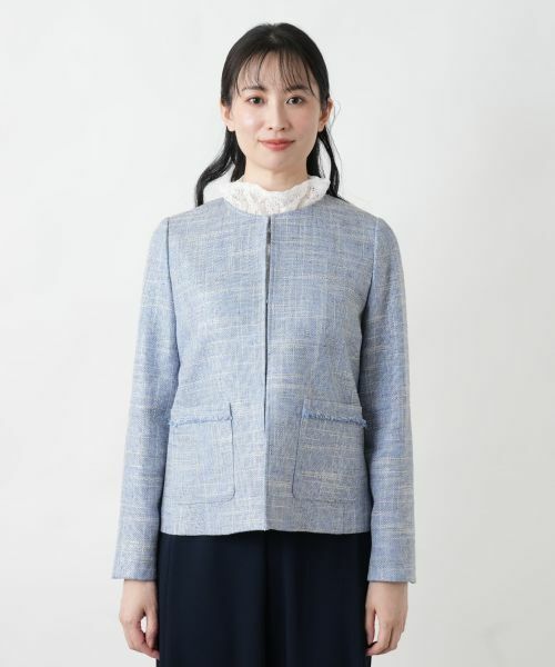 Leilian / レリアン テーラードジャケット | ノーカラージャケット | 詳細25