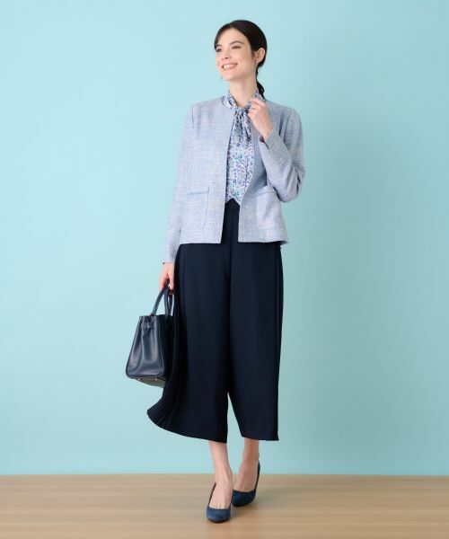 Leilian / レリアン テーラードジャケット | ノーカラージャケット | 詳細3