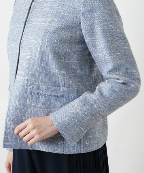 Leilian / レリアン テーラードジャケット | ノーカラージャケット | 詳細30