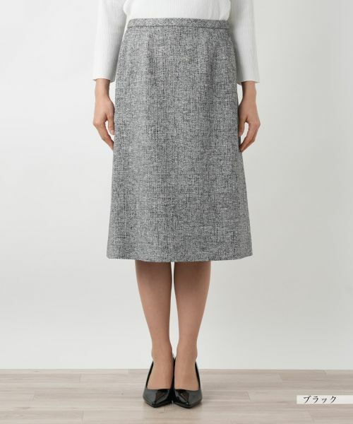 Leilian / レリアン セットアップ | ツイードノーカラースーツ | 詳細21