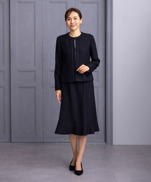 Leilian/レリアン スーツ ネイビー 13(XL) Leilian/レリアン スーツ ネイビー 13(XL)