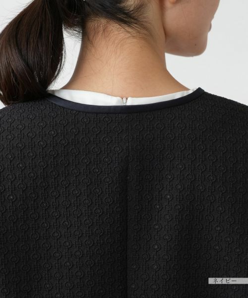 Leilian / レリアン セットアップ | ノーカラースーツ | 詳細10