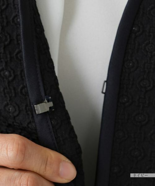 Leilian / レリアン セットアップ | ノーカラースーツ | 詳細11