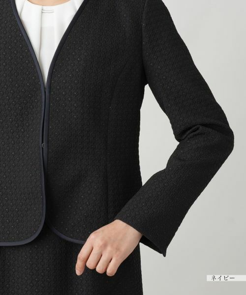 Leilian / レリアン セットアップ | ノーカラースーツ | 詳細12