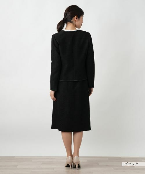 Leilian / レリアン セットアップ | ノーカラースーツ | 詳細2