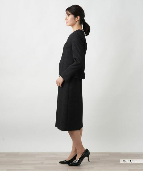 Leilian / レリアン セットアップ | ノーカラースーツ | 詳細4