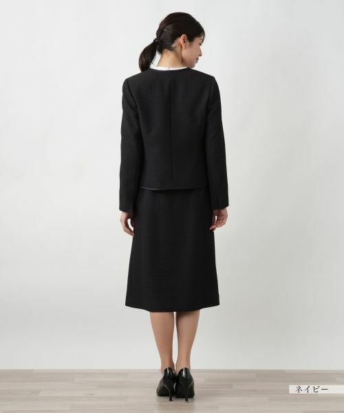 Leilian / レリアン セットアップ | ノーカラースーツ | 詳細5