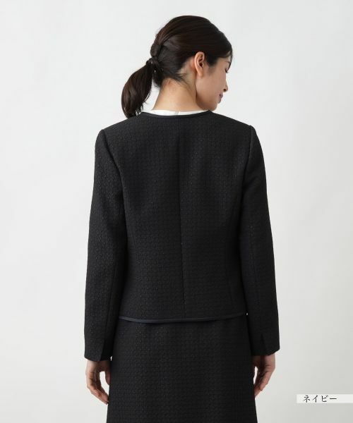 Leilian / レリアン セットアップ | ノーカラースーツ | 詳細8