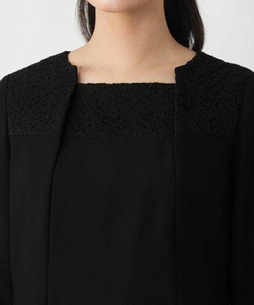 Leilian / レリアン ドレス | ワンピースアンサンブル【ブラックフォーマル】 | 詳細17