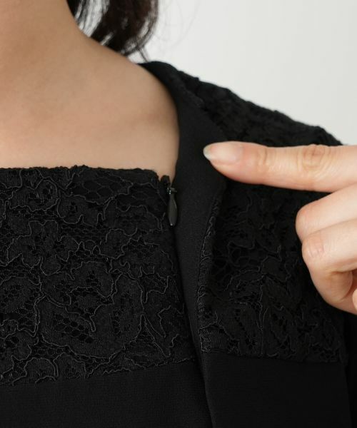 Leilian / レリアン ドレス | ワンピースアンサンブル【ブラックフォーマル】 | 詳細19