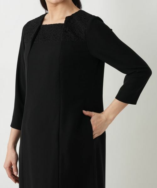 Leilian / レリアン ドレス | ワンピースアンサンブル【ブラックフォーマル】 | 詳細21
