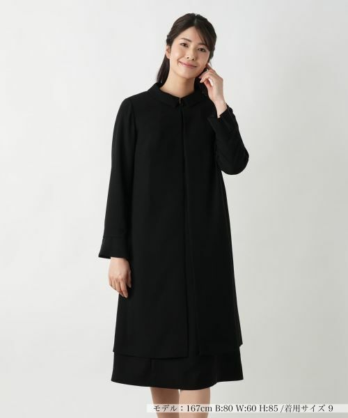 Leilian / レリアン ドレス | ワンピースアンサンブル【ブラックフォーマル】(ブラック)