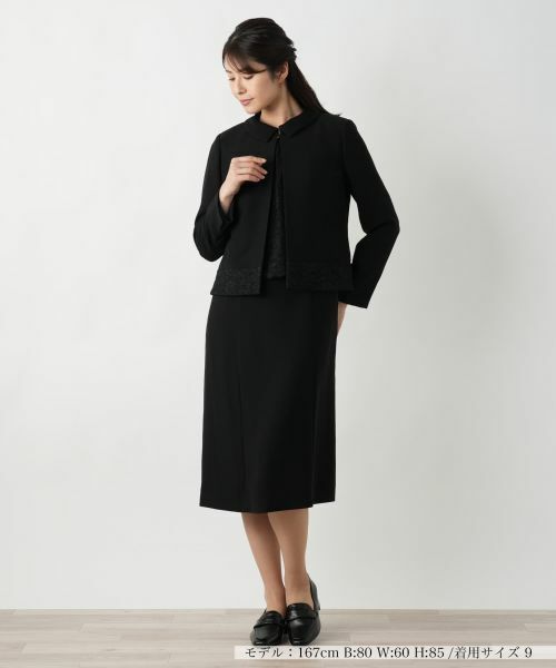 Leilian / レリアン ドレス | ワンピ−スアンサンブル【ブラックフォーマル】 | 詳細1