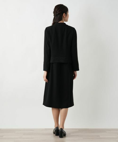Leilian / レリアン ドレス | ワンピ−スアンサンブル【ブラックフォーマル】 | 詳細3