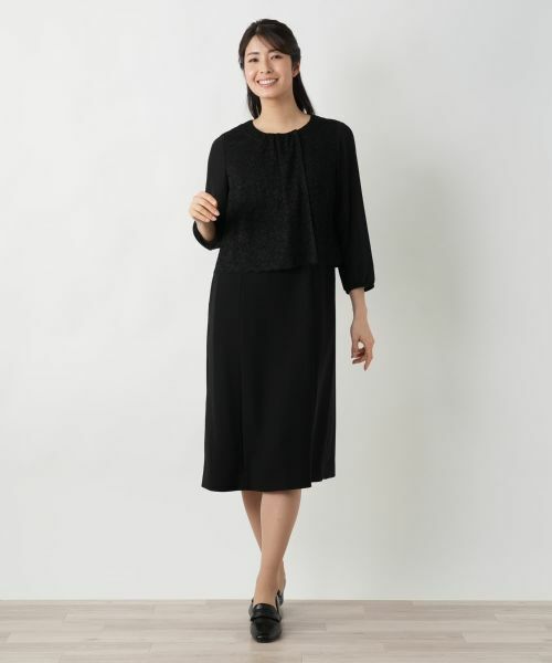 Leilian / レリアン ドレス | ワンピ−スアンサンブル【ブラックフォーマル】 | 詳細4