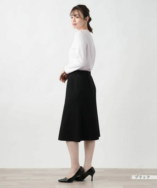 Leilian / レリアン ミニ・ひざ丈スカート | ミディスカート | 詳細2