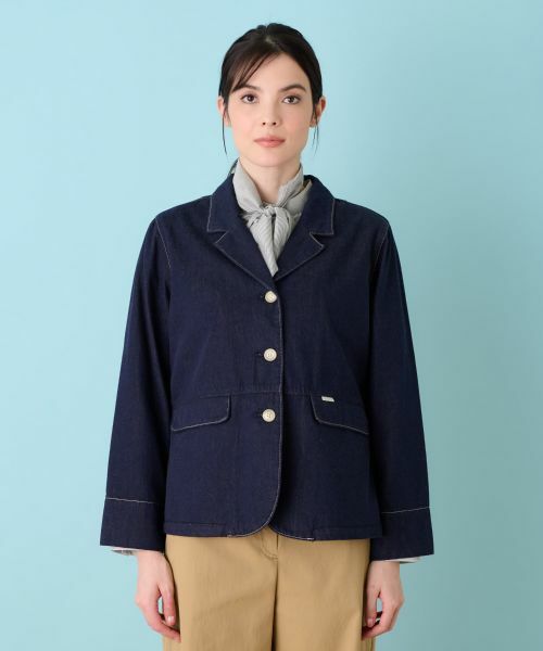 Leilian / レリアン テーラードジャケット | 洗えるジャケット【L JEANS】 | 詳細14