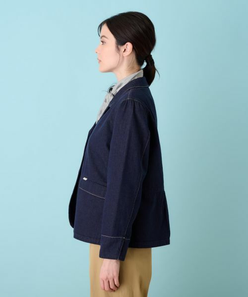 Leilian / レリアン テーラードジャケット | 洗えるジャケット【L JEANS】 | 詳細15