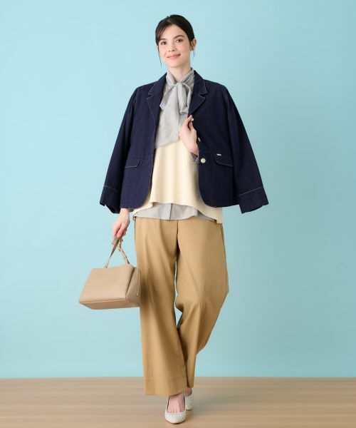 Leilian / レリアン テーラードジャケット | 洗えるジャケット【L JEANS】 | 詳細2