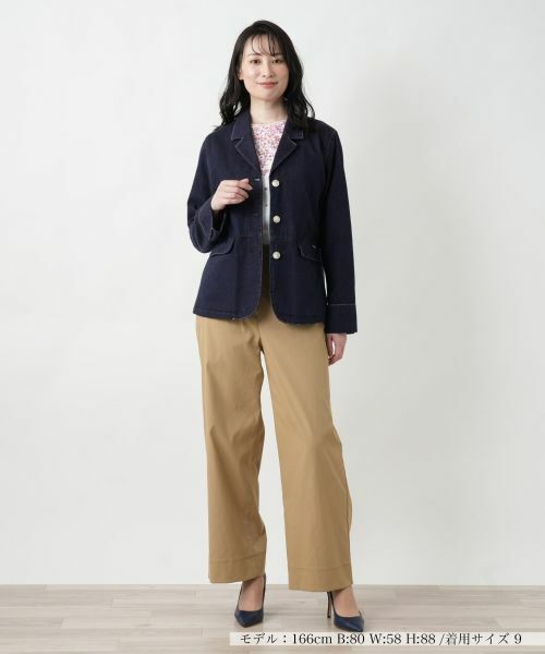 Leilian / レリアン テーラードジャケット | 洗えるジャケット【L JEANS】 | 詳細25