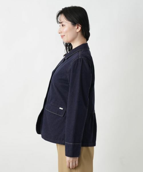 Leilian / レリアン テーラードジャケット | 洗えるジャケット【L JEANS】 | 詳細29