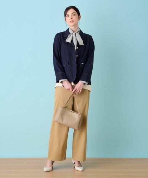 Leilian / レリアン テーラードジャケット | 洗えるジャケット【L JEANS】 | 詳細4