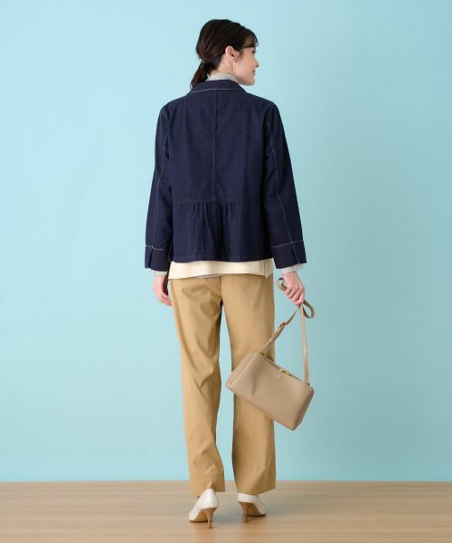 Leilian / レリアン テーラードジャケット | 洗えるジャケット【L JEANS】 | 詳細7