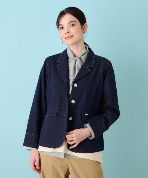 Leilian / レリアン テーラードジャケット | 洗えるジャケット【L JEANS】 | 詳細9