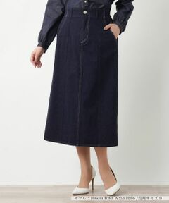 Leilian / レリアン ミニ・ひざ丈スカート | デニムスカート【L JEANS】