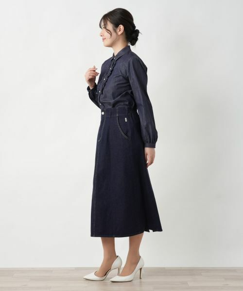 Leilian / レリアン ミニ・ひざ丈スカート | デニムスカート【L JEANS】 | 詳細2