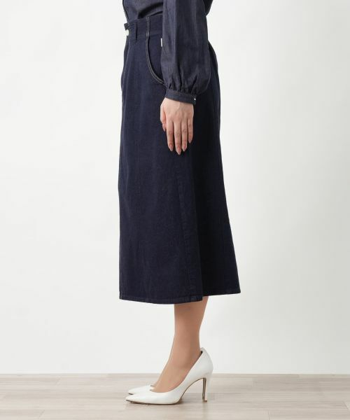 Leilian / レリアン ミニ・ひざ丈スカート | デニムスカート【L JEANS】 | 詳細5