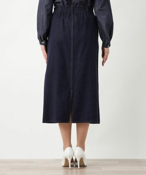 Leilian / レリアン ミニ・ひざ丈スカート | デニムスカート【L JEANS】 | 詳細6