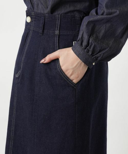 Leilian / レリアン ミニ・ひざ丈スカート | デニムスカート【L JEANS】 | 詳細8